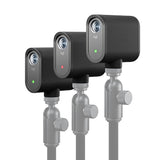 Mevo Start 3-Pack, Draadloze live streaming met meerdere 1080p HD-camera's, Intelligente appbediening, Streamen via wifi - Zwart