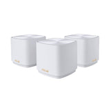 OLKIEQZ ASUS ZenWiFi AX Mini (XD5) Dual Band Whole Home Mesh WiFi-systeem (3 stuks), WiFi 6, 802.11ax, tot 5000 sq ft & 5+ kamers, AiM