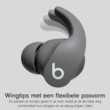 Beats Fit Pro - Echt draadloze oortjes met ruisonderdrukking - IPX4-classificatie, zweetbestendige oortjes, compatibel met Apple en Android, Class 1 Bluetooth®, ingebouwde microfoon – Muntgrijs