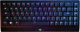 Razer BlackWidow V3 Mini HyperSpeed (Gele schakelaar) - Draadloze 65% mechanische Gaming toetsenbord (Silent mechanische schakelaars, Bluetooth, USB-C) QWERTY DE-Layout | Zwart