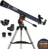 Celestron 21061 AstroMaster 70AZ Refractor Telescoop, Donkerblauw