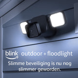 Blink Outdoor + Floodlight: draadloze, batterijgevoede HD-schijnwerper (700 lumen) en slimme beveiligingscamera met bewegingssensor | Blink Abonnement gratis proefperiode | 1 cameraset