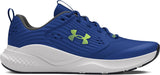 Under Armour UA Charged Commit Tr 4 Crosstrainer voor heren, Tech Blue Distant Grijs Morph Groen, 12.5 UK