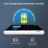 PGST GSM/WiFi alarmsystemen, compleet systeem, alarminstallatie huis met alarmsirene, huisbeveiligingsset incl. raamalarm/deuralarm, bewegingsmelder, afstandsbediening, dag