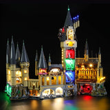 BRIKSMAX Led-verlichtingsset voor LEGO Harry Potter Hogwarts kasteel, compatibel met LEGO 71043 bouwstenenmodel, inclusief de Lego-set