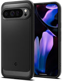 Spigen Rugged Armor Case Compatibel met Google Pixel 9 Pro XL [Made for Google] hoesje -Zwart