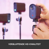 Mevo Start 3-Pack, Draadloze live streaming met meerdere 1080p HD-camera's, Intelligente appbediening, Streamen via wifi - Zwart