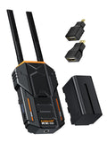 Lemorele 5G 1080P 200M HDMI Wireless Video Audio Receiver (RX) voor R00 Plus Kits alleen, ondersteunt 4 RXs tot 1 zender (TX) max. 1 4400 mAh batterij.