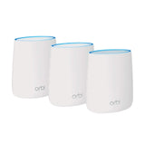 NETGEAR Orbi Whole Home Mesh Wifi-systeem - Wifi-router en 2 satellietverlengers met snelheden tot 2,2 Gbps Meer dan 6.000 vierkante meter, AC2200 (RBK23)