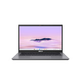 ASUS Chromebook Plus CX34 Laptop, 14 inch FHD ontspiegeld IPS display, Intel Core i3-1215U, 8 GB RAM, 128 GB UFS, Intel UHD, ChromeOS, QWERTZ toetsenbord, grijs, gratis Google Pixel Buds