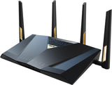 ASUS RT-BE88U Dual-band WiFi 7 AiMesh Extendable Prestatie Router, 4K-QAM, MLO, Dual 10G poorten, SFP+, Vier 2.5G poorten, Vier 1G poorten, Netwerkbeveiliging zonder abonnement, VPNs