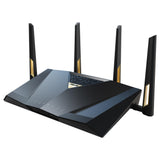 ASUS RT-BE88U Dual-band WiFi 7 AiMesh Extendable Prestatie Router, 4K-QAM, MLO, Dual 10G poorten, SFP+, Vier 2.5G poorten, Vier 1G poorten, Netwerkbeveiliging zonder abonnement, VPNs