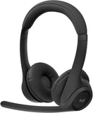 Logitech Zone 305 voor bedrijven, draadloze Bluetooth-headset met microfoon, voor Google Meet, Google Voice, Zoom, compatibel met Windows, Mac, Chrome, Linux, iOS, iPadOS, Android - zwart