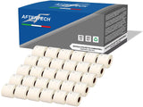 Aftertech 30 x 99015 54 x 70 mm rollen compatibele zelfklevende etiketten (320 etiketten/rol = 9600 in totaal) voor Dymo LabelWriter Seiko SLP etiketteermachines printer S0722440 30 x 99015