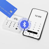 Solo Lite SumUp: een mooi wit en compact pinapparaat dat contactloze betalingen met creditcards, pinpassen, Apple Pay, Google Pay en nog veel meer accepteert.