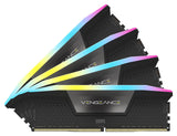 CORSAIR VENGEANCE RGB DDR5 RAM 128GB (4x32GB) 5600MHz CL40 Intel XMP iCUE Compatibel Computergeheugen - Zwart (CMH128GX5M4B5600C40)