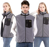 PROSmart Verwarmbaar Vest Lichtgewicht Fleece Verwarmd Vest met USB-Batterij, Unisex