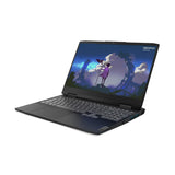 Lenovo IdeaPad Gaming 3 Gen 7 Laptop, 39,6 cm (15,6 inch), FullHD (Intel Core i7-12650H, 10C, 16GB RAM, 512GB SSD, NVIDIA GeForce RTX 3050-4 GB, zonder besturingssysteem), grijs, QWERTY-toetsenbord