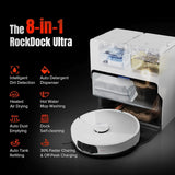 Roborock S8 MaxV Ultra Robotic Cleaner White