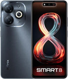 INFINIX Smartphone Smart 8, zwart, 3, 64 GB