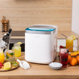 Cecotec IJsmachine Chillin' Ice 1500. 150 W, Dagelijkse Productiecapaciteit van 15 kg, Touchscreen Display, Bediening via APP, Controlevenster, Zelfreinigende Functie, Waterpeil Waarschuwing