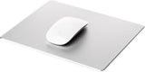 Desire2 Gaming-muismat met antislip rubber voor bureau - basis en mat oppervlak voor Apple Macbook, Imac, computer en laptops - aluminium zilver