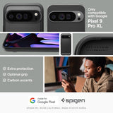 Spigen Rugged Armor Case Compatibel met Google Pixel 9 Pro XL [Made for Google] hoesje -Zwart