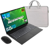 Lenovo, Notebook-pc, direct klaar voor gebruik, display FHD 15,6 inch, CPU N4500, RAM 16 GB, SSD 1000 GB, Windows 11 Pro, laptop MOUSEe inclusief tas