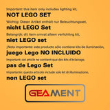 GEAMENT LED verlichtingsset compatibel met LEGO Ideas Home Alone Exklusives Bauset - verlichting kit voor Ideas 21330 (LEGO set niet inbegrepen)