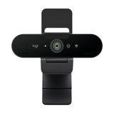 Logitech Brio Stream Webcam - Ultra 4K HD-videogesprekken, ruisonderdrukkende microfoon, HD automatische lichtcorrectie, groothoek, voor Microsoft Teams, Zoom, Google Meet, PC/Mac - Zwart