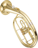 Platte Tenortuba Met Drie Kleppen In B-vlak Messing Lak Goud Euphonium Instrument Met Koffer En Accessoires Eufonium voor Beginners