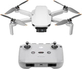 DJI Mini 4K, drone met 4K UHD-volwassenencamera, minder dan 249 g, 3-assige gimbalstabilisatie, 10 km videotransmissie, automatische terugkeer, windbestendig, 31 min vliegtijd, C0, slimme vlucht