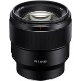 Sony SEL85F18 85mm F/1.8-22 Medium-Telephoto Fixed Prime Cameralens, Zwart