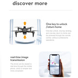 Mini-drone met Camera, HD FPV Opvouwbare Drones met 8K Dubbele Camera voor Kinderen Volwassenen, RC Quadcopter WiFi FPV Live Video-ondersteuning 800m WiFi HD-transmissie,