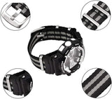 Shieranlee 16mm Nato Band Compatibel Met Casio G-Shock GA-110 GA-100 GD-100 Mannen Sport Waterdichte Vervangende Armband Band Band Band Band Band