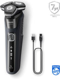 Philips Shaver Series 5000 - Elektrisch Nat & Droog-scheerapparaat met SkinIQ technologie, uitklapbare trimmer, reisetui en Quick Cleanpod met 1 cartridge (model S5898/50)