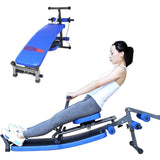 Roeitrainer Opvouwbaar, Oefening Roeitrainer voor thuis Roeibank Abdominale fitnessapparatuur, 12 Weerstandsaanpassing, Dubbele rupsband, Maximale belasting 200 kg, Voor thuistrain