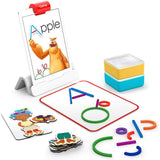 Osmo - Little Genius Starter Kit for iPad - 4 Educational Learning Games - Ages 3-5 - Phonics and Creativity - (Osmo - iPad Base Included)