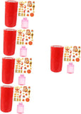 Toyvian 5 Stuks Bubble Machine Kinderspeelgoed Speelgoed- Bubbels Maker Bubbels Speelgoed Kinderen Partij Bubbel Marker Bellenmaker Bubbels Machines Rood Buikspieren