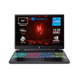 Acer Nitro 16 AN16 – 51 – 59BW Notebook Gaming, processor Intel Core i5 – 13500H, RAM 16 GB DDR5, 1024 GB SSD, display 16 inch WUXGA IPS 165 Hz, Nvidia GeForce RTX 4050 6 GB GDDR6, Windows 11 Home