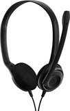 Sennheiser PC 8 USB Headset Bedraad Hoofdband Kantoor/callcenter USB Type-A Zwart