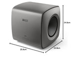 KEF KC62 | Subwoofer | Titaan | 1000 Watt