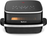 Tefal FW4018 Easy Fry XL Surface grote heteluchtfriteuse, ruime mand, kijkvenster, compact design, digitaal paneel, Extra-Crisp-technologie, veelzijdig