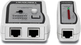 TRENDnet TC-NT2 netwerkkabeltester, getest ethernet-, USB- en BNC-kabel, controleert nauwkeurige pinconfiguraties voor kabellengtes tot 300 meter (984 ft)