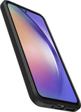 OtterBox Sleek Series-hoesje voor Samsung Galaxy A54 5G, schokbestendig, valbestendig, beschermende, getest volgens militaire standaard, Antimicrobieel, Transparant/Zwart, Zonder Verpakking