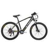 G2 27.5 Inch Mountainbike 48V 9.6Ah Lithium Batterij Elektrische Fiets 5 Niveau Pedaal Assist Afsluitbare Vering Vork (9.6Ah + 1 Reserve Batterij)