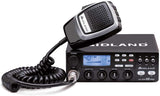 Midland Alan 48 Pro CB C422.16, Radio Zender Ontvanger Voertuig Multiband, Zender Ontvanger met Microfoon 6 Pin, LCD Display Multifunctioneel, SCAN, Dual Watch, RF Gain, Digitale Squelch en MIC Gain