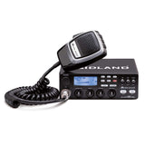 Midland Alan 48 Pro CB C422.16, Radio Zender Ontvanger Voertuig Multiband, Zender Ontvanger met Microfoon 6 Pin, LCD Display Multifunctioneel, SCAN, Dual Watch, RF Gain, Digitale Squelch en MIC Gain