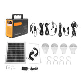 Zonnegenerator voor buiten, 3 laadmethoden, draagbaar smartphone-camera-krachtstation