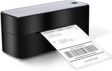 Omezizy Thermische labelprinter 10,2 x 15,2 cm labelprinter voor kleine bedrijven, thermische verzendlabelmaker, compatibel met UPS, USPS, FedEx, Shopify, Ebay Work with Windows, Mac